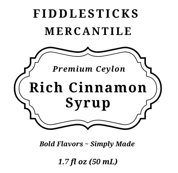 Premium Ceylon Rich Cinnamon Syrup