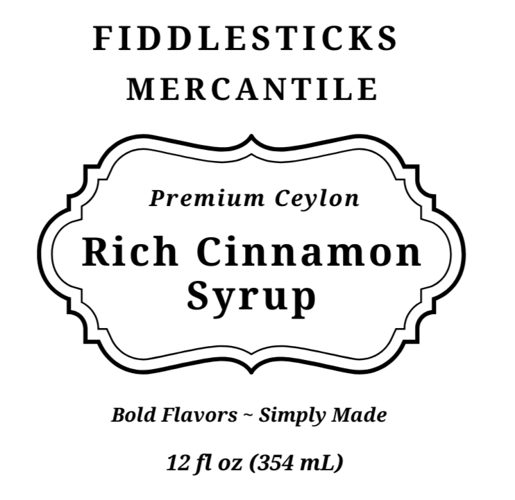 Premium Ceylon Rich Cinnamon Syrup