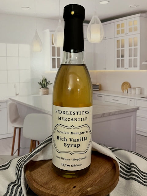 Premium Madagascar Rich Vanilla Syrup