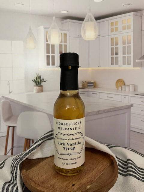 Premium Madagascar Rich Vanilla Syrup